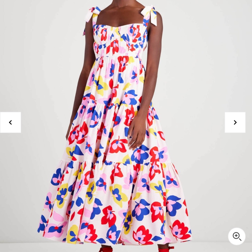 Kate Spade New York Tiered Floral Dress